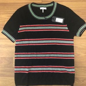 Rag & Bone Black Darcie Top Size M